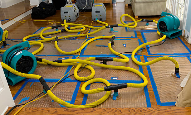 Professional Crawl Space Water Removal technician working in Mendon, OH